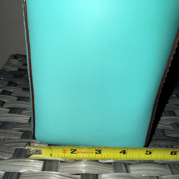 Kate Spade New York Leather Satchel Crossbody Bag – Turquoise Blue - Picture 10 of 10